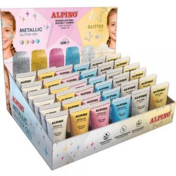 ALPINO GEL CON PURPURINA METÁLICA  Y GLITT Alpino DL000600