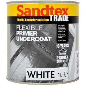 Trade Flexible Primer Undercoat - White - 1L - Sandtex