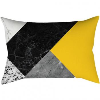 Yellow Pineapple Leaf Sofa Cushion Cover 30x50cm