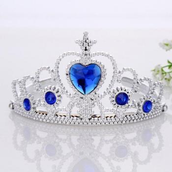 BalleenShiny Silberne Krone für Mädchen