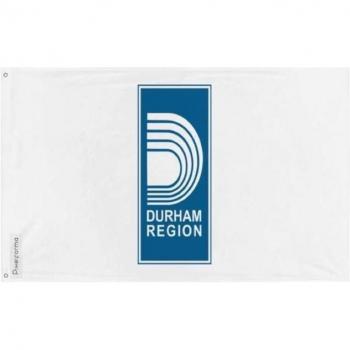 Bannière officielle de la Municipalité de Durham – 192 × 288 cm, tissu polyester