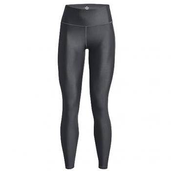 Malla larga Under Armour HeatGear Logo Full-Length gris oscuro mujer - M