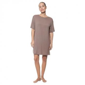 Mey Nachthemd - Schlafshirt Pure Chic Hellbraun XXL