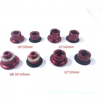 Powerway M42 M81 MTB Rear Hub End Caps Thru Axle Conversion