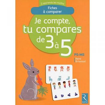 Je compte, tu compares de 3 à 5 - PS-MS -