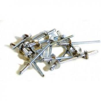 Rivet T Largueur 4x18 en Alliage d'Aluminium et d'Acier (50)