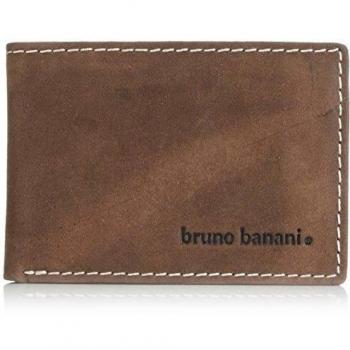 Bruno Banani Phoenix - Cartera de hombre, color marrón, dimensiones 10x7x1 cm
