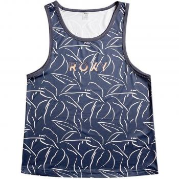 Roxy Women’s Sing For Me Dual‑Tone Tank Top – Grey/White (S)