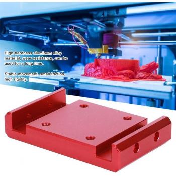 Red Aluminum Alloy Linear Guide Sliding Block for Anycubic DLP SLA 3D Printer