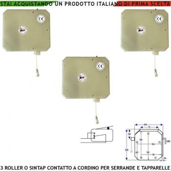 Protezione Serranda Anti-Taglio Strappo Fune Nylon Ottone