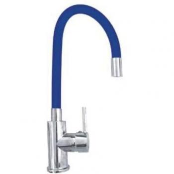Robinet Monocommande Bec Haut Bleu 1987-3