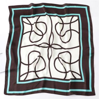 Foulard Bureau Cou Foulards Châles Enveloppe Impression Femme