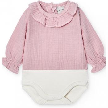 Colección Babidu: Bodys Duo de Cuello Volante y Manga Larga