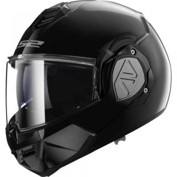 LS2 Casco Modular FF906 ADVANT Brillante Solid-Negro
