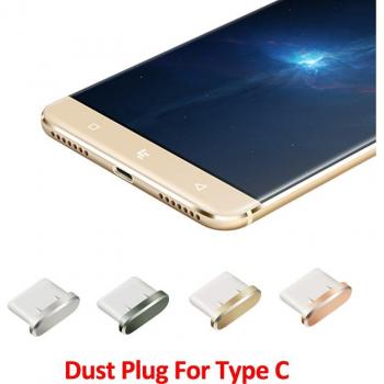 USB‑C-Steckerabdeckung Typ C – Staubschutz‑Kappe für Samsung S10 & S20, Redmi Note 7/ K20, Huawei P20/P30/P40