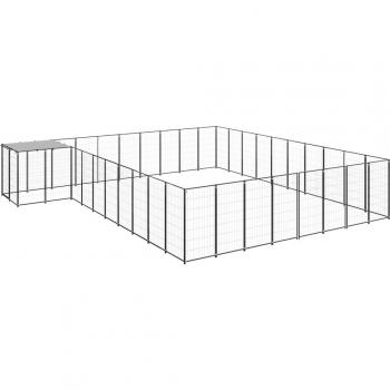 Jaula para Perros de Acero 25,41 m²
