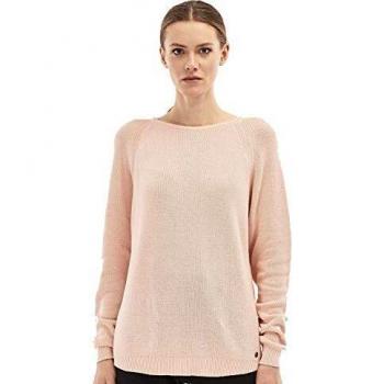 Damenpullover aus 100 % Bio‑Baumwolle – Dust Pink – XS