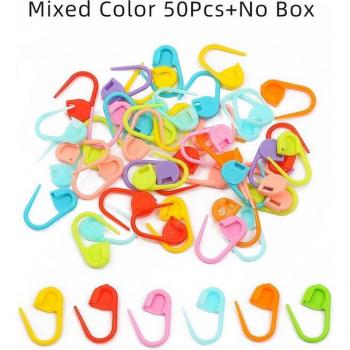 Colorful Locking Stitch Markers for Knitting and Crochet - 100/50 Pcs
