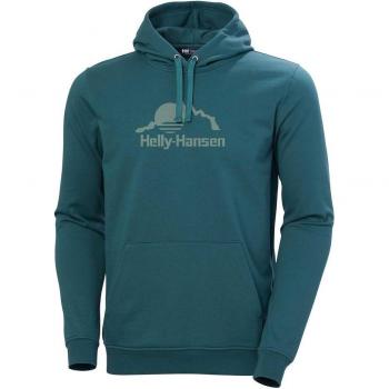 Helly Hansen Nord Graphic Pullover Hoodie - Dark Creek - M