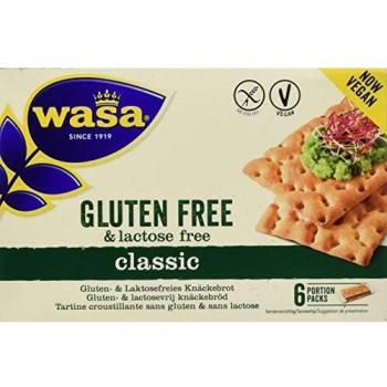 Wasa Knäckebrot Glutenfrei und Laktosefrei Classic gross gebacken 240g