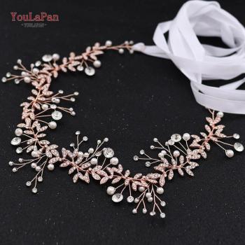 Eleganter Roségold Gürtel mit Diamanten für Hochzeiten