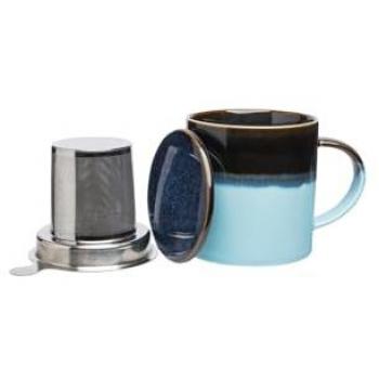 Tranquillo Teetasse mit Sieb INDUSTRIAL 410 ml, 3-teilig