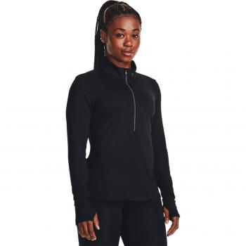 Under Armour Qualifier Run Half-Zip Running Top Women - black - Size: Large