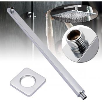 57cm Chrome Rainfall Shower Head Extension Arm