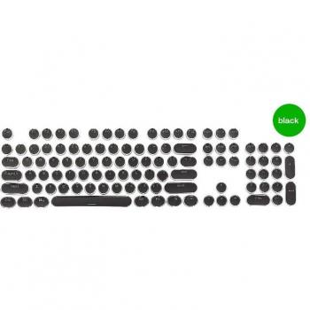 Keycaps de Máquina de Escribir LED para Teclado Mecánico - Estilo Steampunk - 104 Teclas