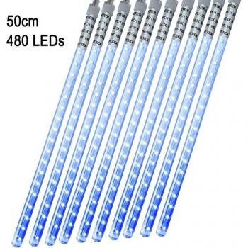 10Pack 50CM EU Plug Waterproof Meteor Shower LED String Lights