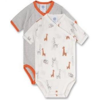 Body avvolgente Sanetta confezione doppia bianco