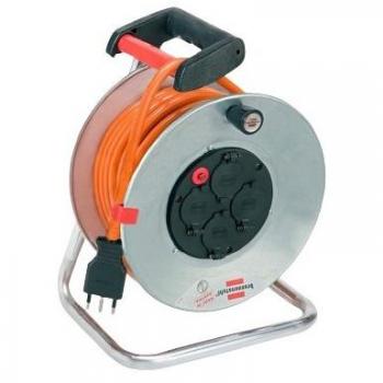 Avvolgicavo Brennenstuhl garant® sk, cavo 25 mt, 220V, 3x2,5 mm², arancione
