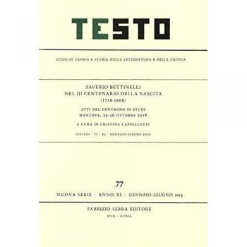 Saverio Bettinelli nel III centenario della nascita (1718-1808). Atti del convegno di studi, Mantova, 25-26 ottobre 2018