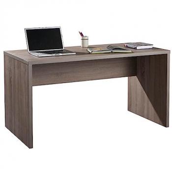 Scrivania Elegante Serie Disegno Per Ufficio Color Rovere Tartufo Cm 138x69x75