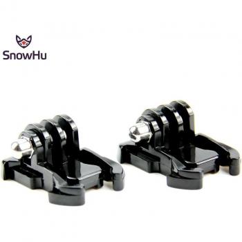 Montura Base SnowHu 2x para cámaras 4K: GoPro Hero 5‑9, SJCAM Yi