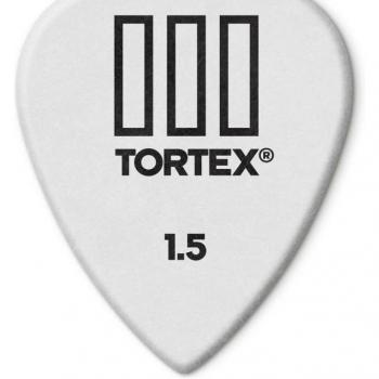 Dunlop 462P1.5 Tortex Picks - 12 Count