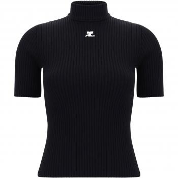 Courrèges Midnight Knitted Turtleneck