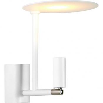 Kelly LED Wall Spotlight by Carpyen - Adjustable White/Nickel