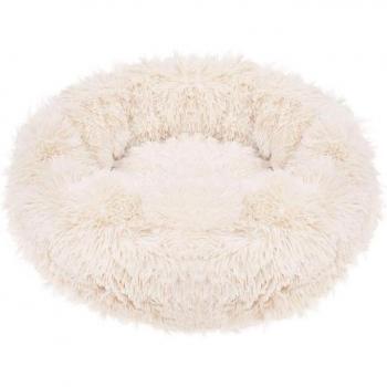 Springos® Wasbaar Hondenbed - Beige - Ø 40 cm