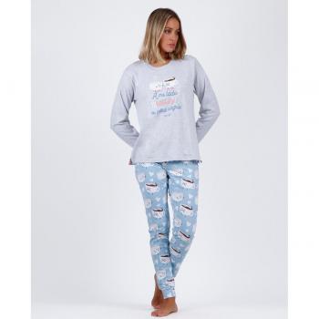 Pijama Largo Mujer Me Gustas Más - Mr. Wonderful