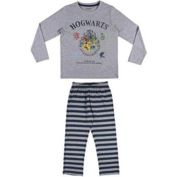 Pijama Larga Harry Potter Niño Gris