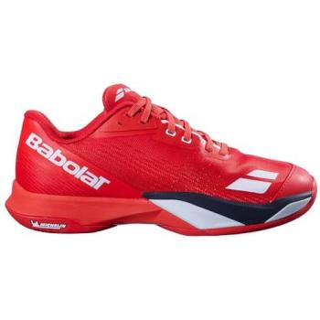 Cherry Tomato & White Babolat Jet Mach 4 Clay Shoes – UK 6.5