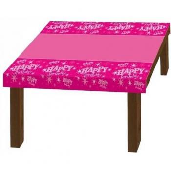 Sparkle Happy Birthday Table Cover