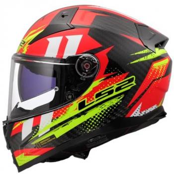 LS2 Casco Integral FF811 Vector II Rojo-Amarillo
