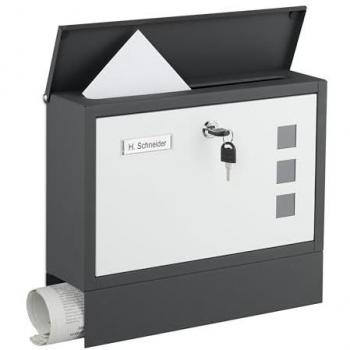 Bucalettere Relaxdays Chiave Sicura 30x36x11 cm