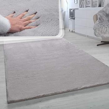 Paco Home Fellteppich „Rabbit 780“ – Uni‑Farbe, rechteckig, 26 mm