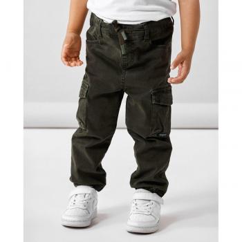 Cargo Kids Pantalón Cintura Verde