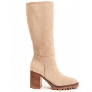 Bota De Tacón Para Mujer Montevita Buonavitta3 94632 Beige