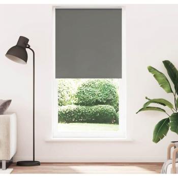 Estor Enrollable Opaco Gris TORANA 110x230 cm – Tela Ancho 105,7 cm
