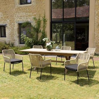 Set Mobiliario Outdoor 6 Personas